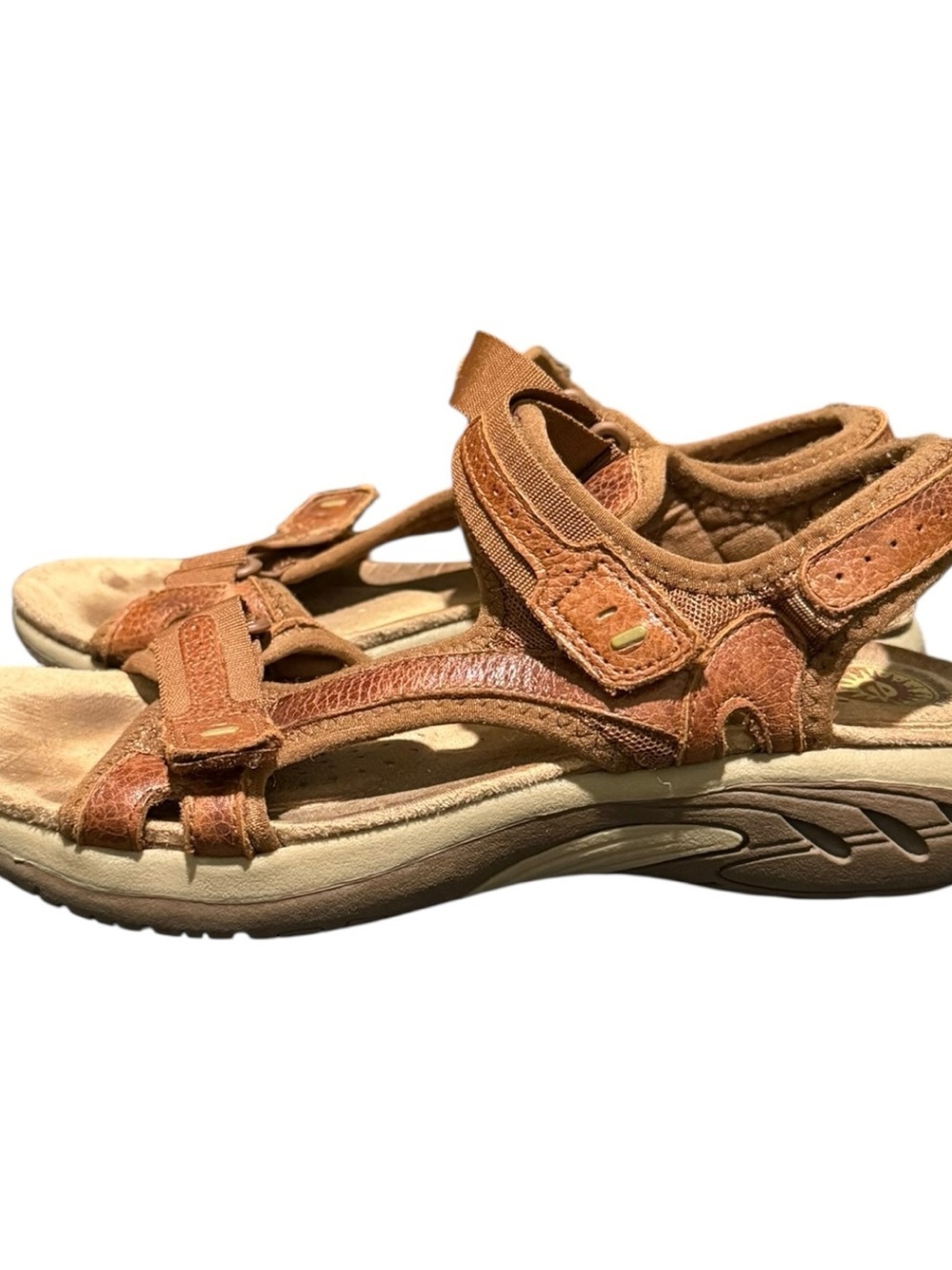 Earth Spirit Gelron 2000 Dewberry Leather Sandals Women's 8.5 Granola Gorpcore - Picture 5 of 10